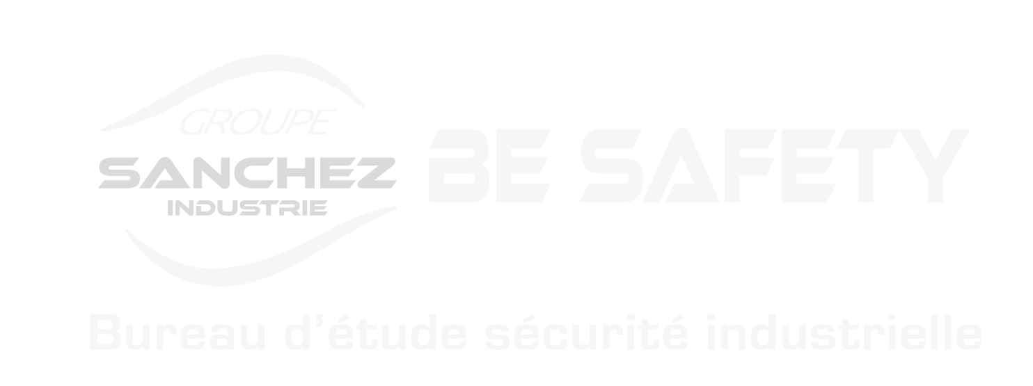 Logo Be safety groupe sanchez Industrie Bureau d’étude, sécurité industrielle, Mise en conformité